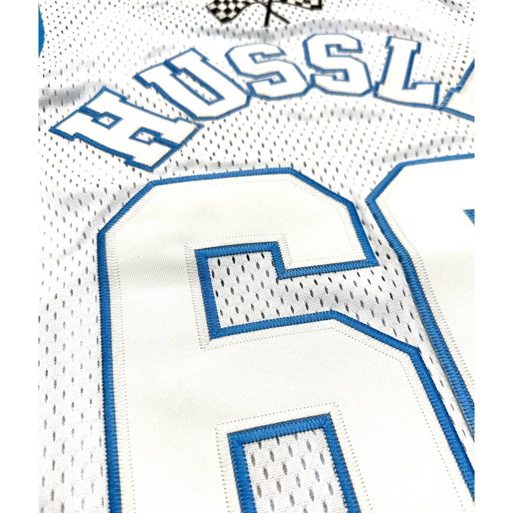 Nipsey Hussle Men's Headgear Classics Crenshaw 60 Embroidered Basketball Jersey - Picture 4 of 4